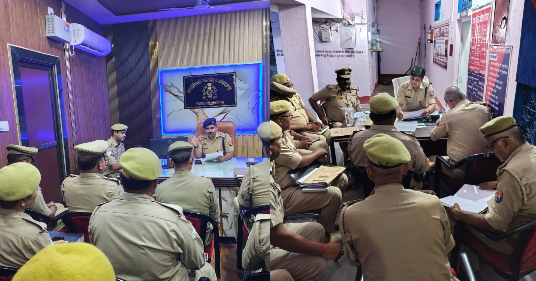 सर्किल क्षेत्रों में पुलिस महकमे की बड़ी बैठक: सीओ शोहरतगढ़ और इटवा ने की अपराध समीक्षा, पेंडिंग मामलों को निपटाने के सख्त निर्देश